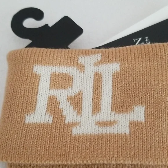 New Ralph Lauren Intarsia Logo Tech Glove - Picture 2 of 8